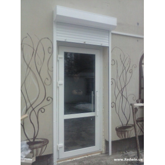 Захисні ролети марки Алюпроф (Польща) на двері та вікна від заводу.